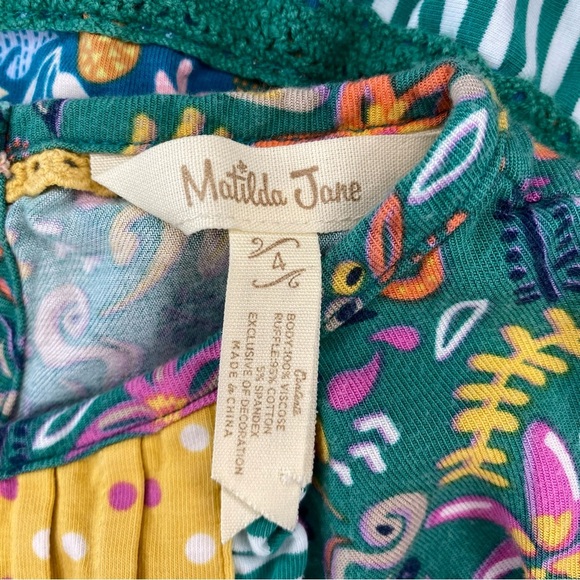 Matilda Jane Long Sleeve Dress size 4 Little Kid - Picture 3 of 9